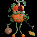 The Vegetable Shopper Vegetable Art